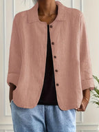 Ava | Women's Button Front Shirt | Long Sleeve-Women Shirt-Pick NewYork