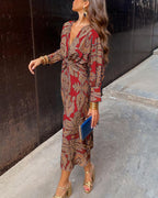 Victoria | Women's A Line Maxi Dress | Formal Occasion-Women Dress-Pick NewYork