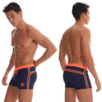 Julien | Men's Swim Shorts | Drawstring Beachwear-Men Swimsuit-Pick NewYork
