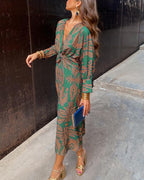 Victoria | Women's A Line Maxi Dress | Formal Occasion-Women Dress-Pick NewYork