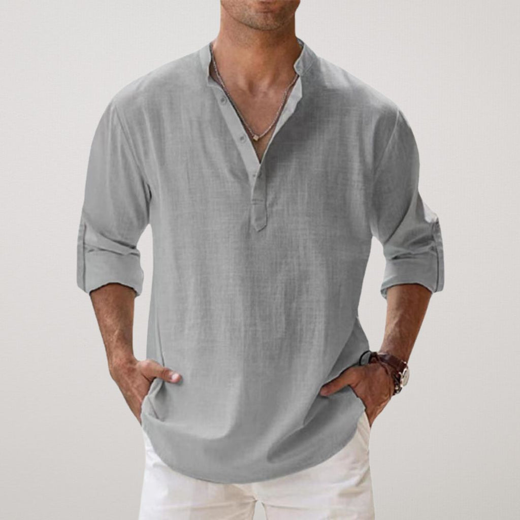 Noah | Men's Button Down Shirt | Long Sleeve-Men Shirt-Pick NewYork