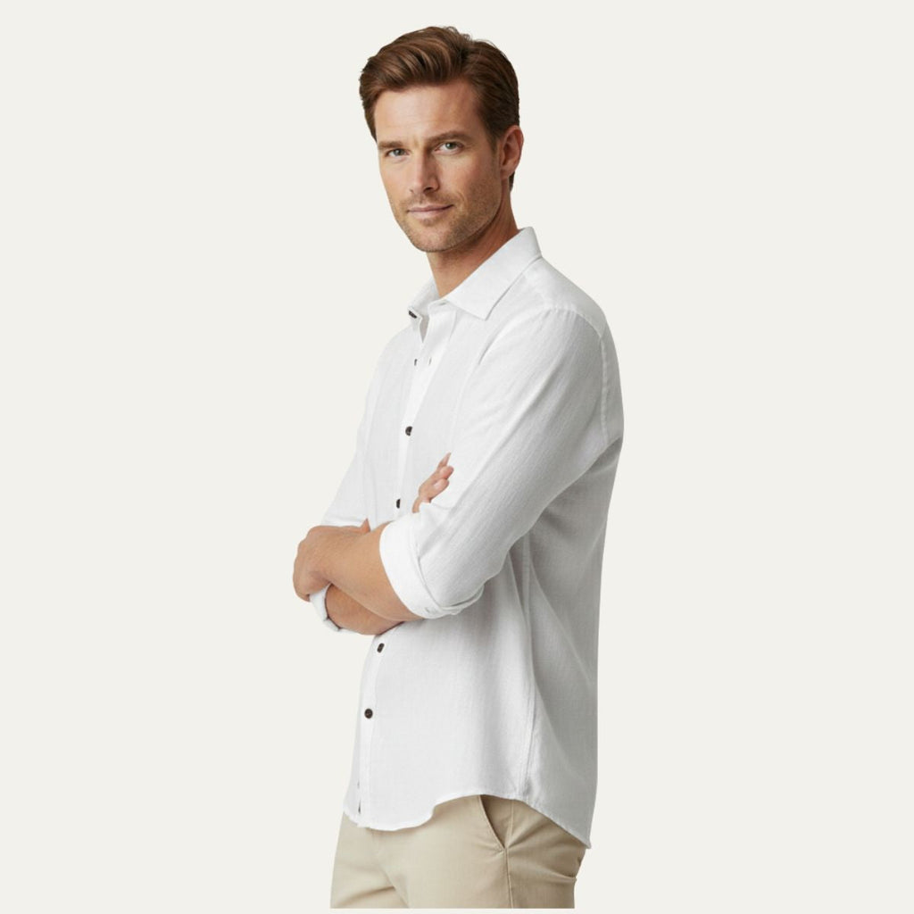Carter | Men's Button Up Shirt | Long Sleeve-Men Shirt-Pick NewYork
