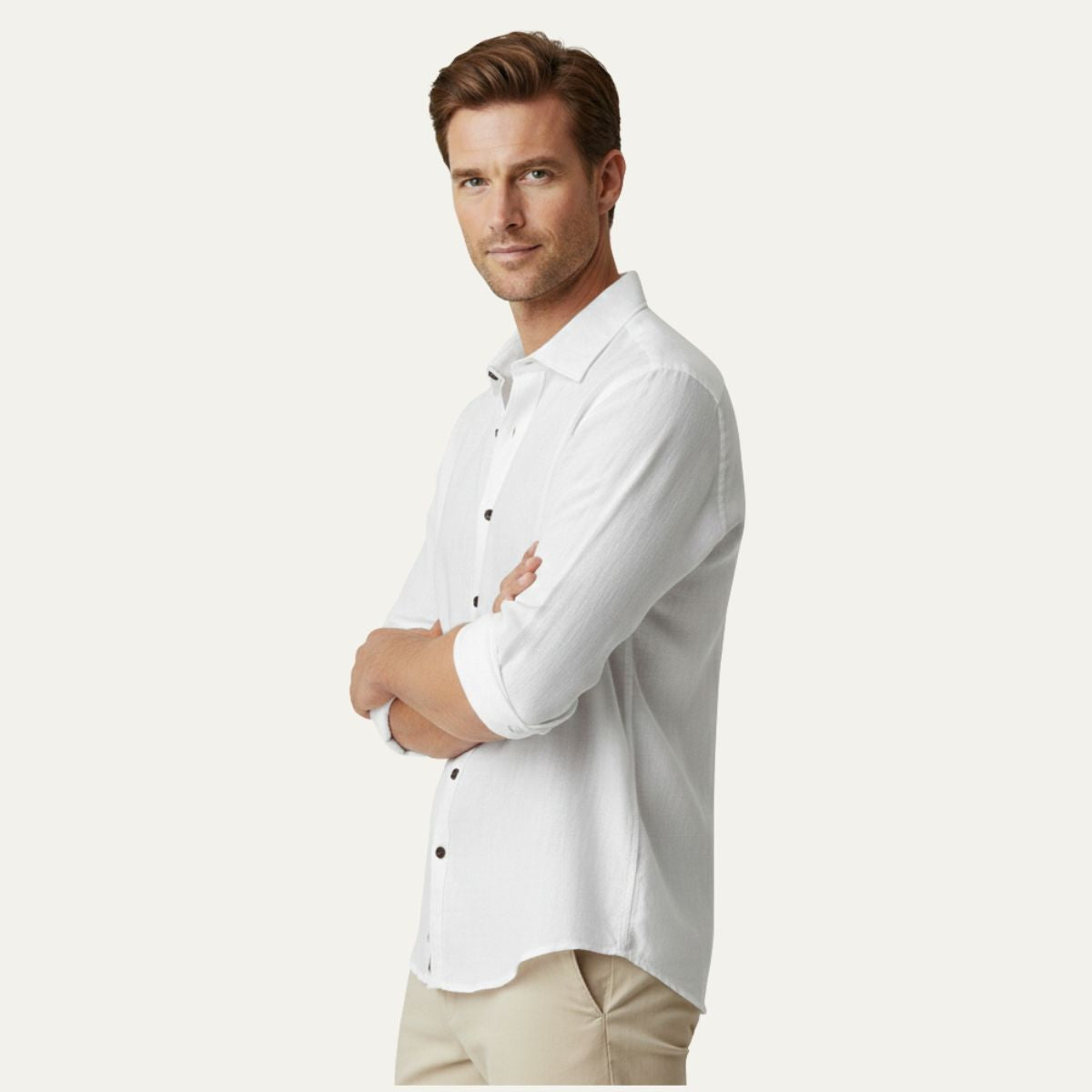 Carter | Men's Button Up Shirt | Long Sleeve-Men Shirt-Pick NewYork