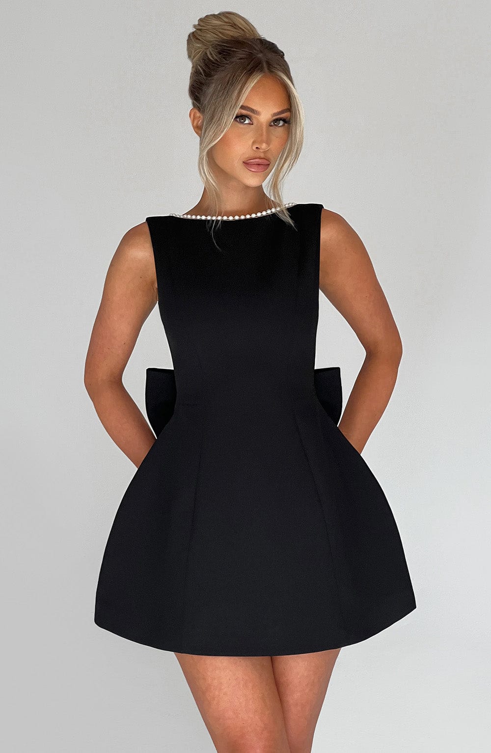 Sophia | Women's Structured Mini Dress | Wedding Guest Wear-Women Dress-Pick NewYork