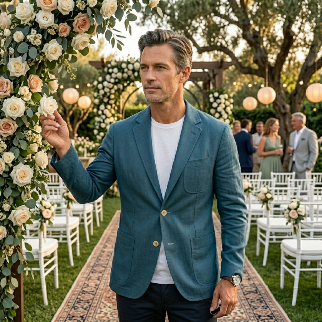 Harrison | Men's Blazer | Button Front-Men Blazer-Pick NewYork