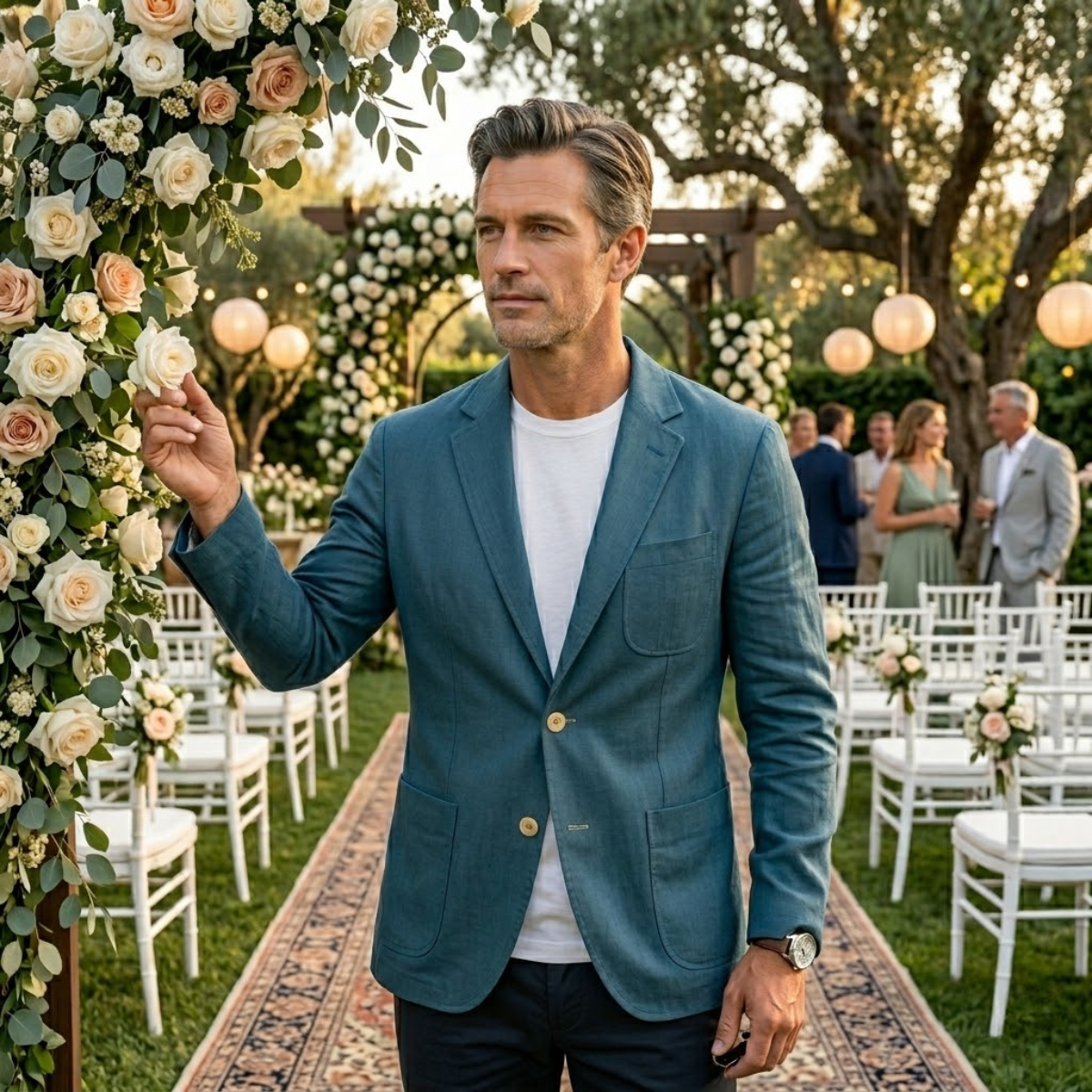Harrison | Men's Blazer | Button Front-Men Blazer-Pick NewYork