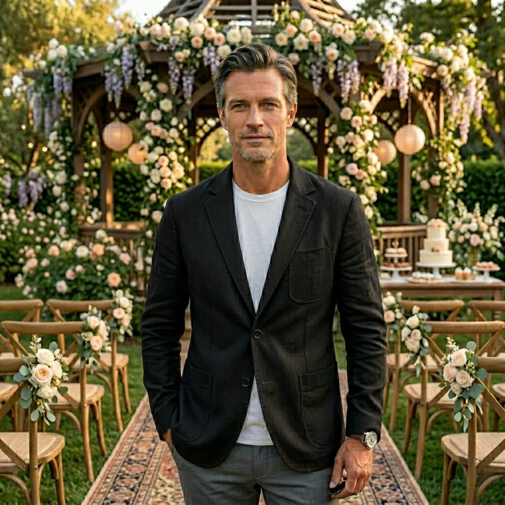 Harrison | Men's Blazer | Button Front-Men Blazer-Pick NewYork