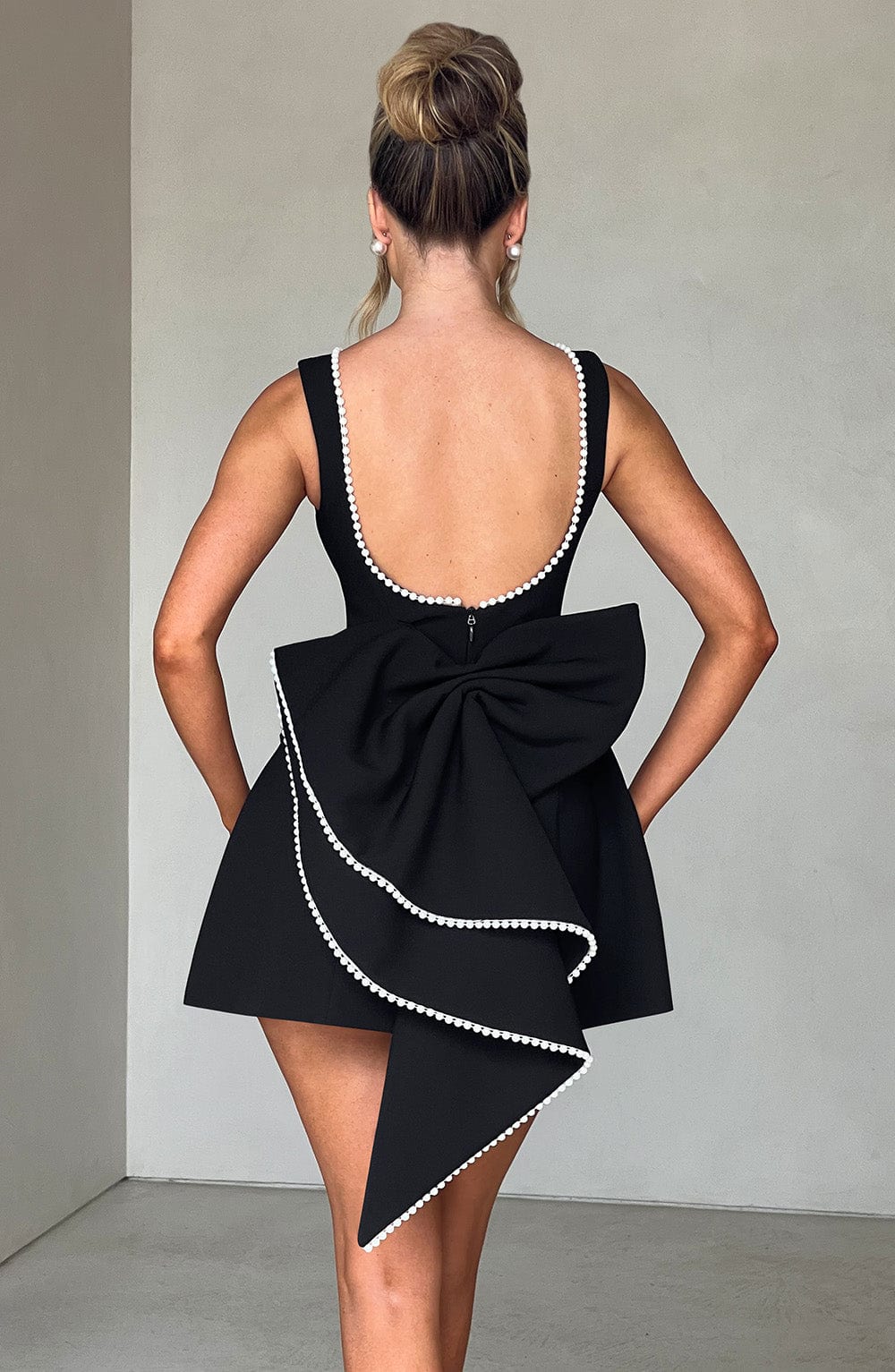 Sophia | Women's Structured Mini Dress | Wedding Guest Wear-Women Dress-Pick NewYork