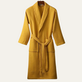 Everett | Men's Waffle Bath Robe | Soft Cotton Spa Loungewear-Men Robe-Pick NewYork