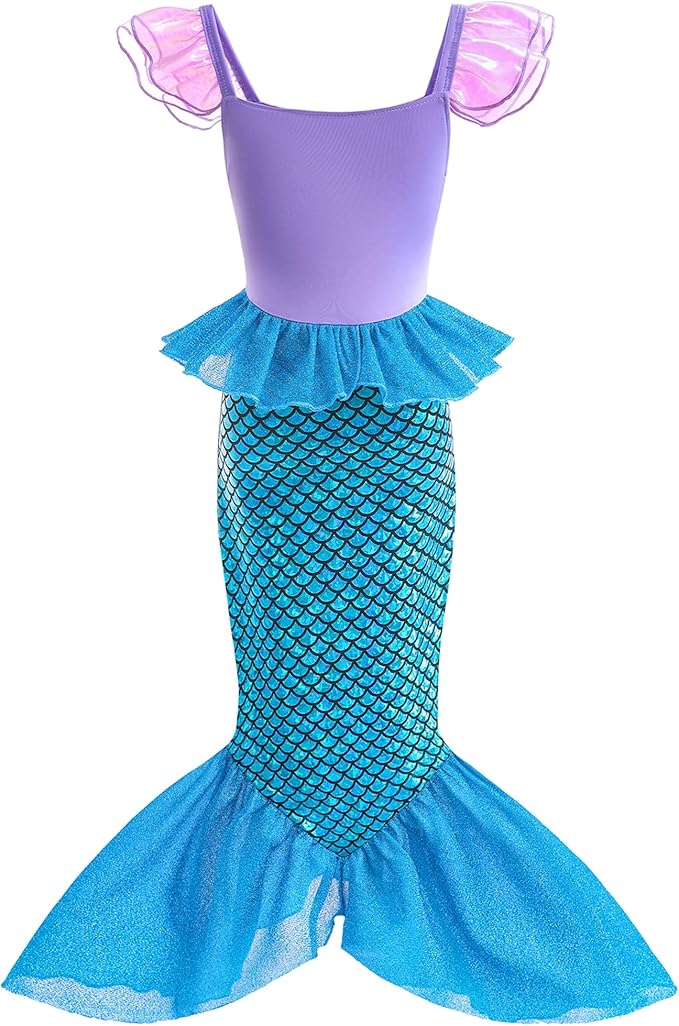 Chloe | Girls' Mermaid Costume | Sparkling Fantasy Dress Up-Kids Costume-Pick NewYork