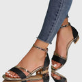 Lily | Women's Block Heel Sandals | Open Toe-Women Sandals-Pick NewYork