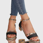 Lily | Women's Block Heel Sandals | Open Toe-Women Sandals-Pick NewYork