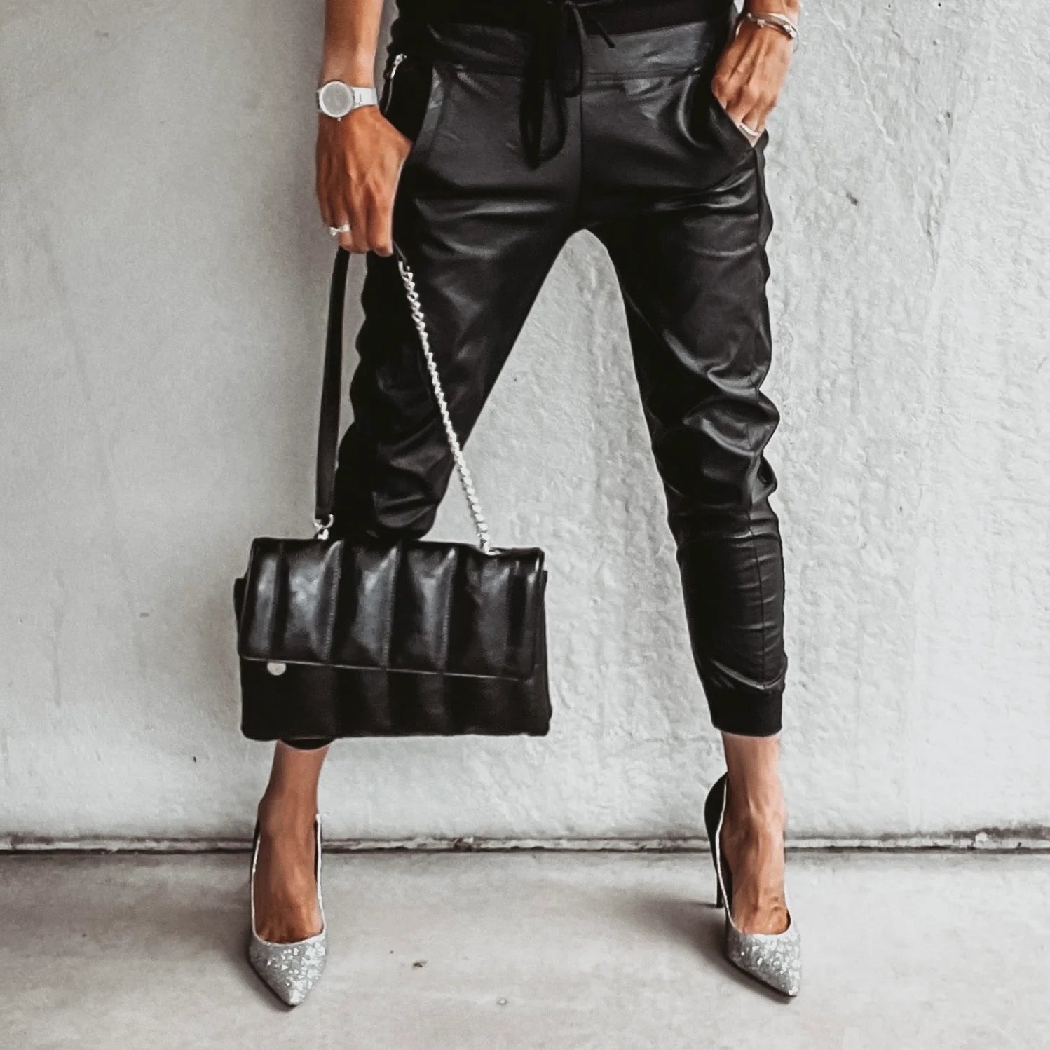 Harper | Women's Jogger Pants | Drawstring Everyday Wear-Women Pants-Pick NewYork
