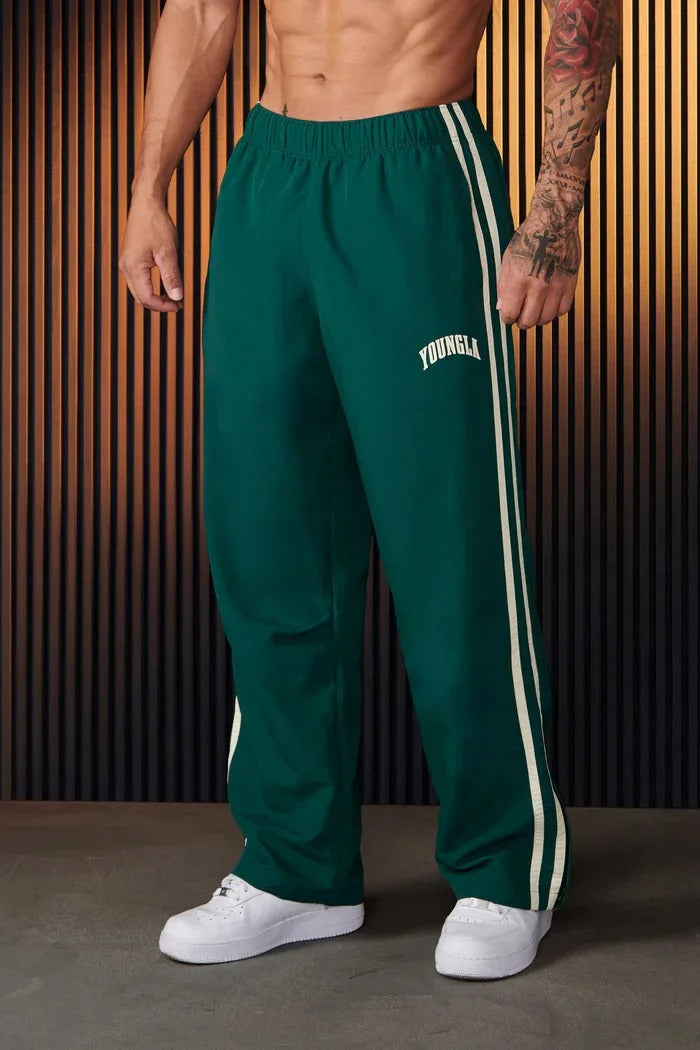Ryder | Men's Baggy Joggers | Double Stripe Drawstring Fit-Men Pants-Pick NewYork