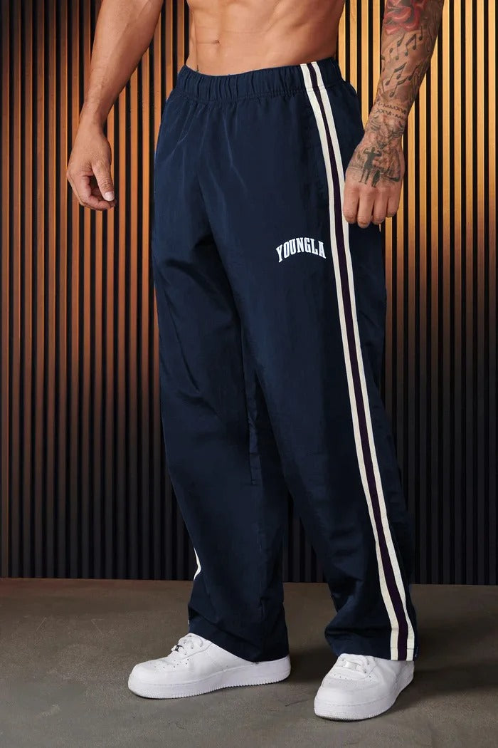Ryder | Men's Baggy Joggers | Double Stripe Drawstring Fit-Men Pants-Pick NewYork