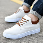 Cas | Men's Canvas Sneakers | White Sole Casual-Men Shoes-Pick NewYork
