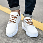 Cas | Men's Canvas Sneakers | White Sole Casual-Men Shoes-Pick NewYork