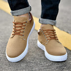 Cas | Men's Canvas Sneakers | White Sole Casual-Men Shoes-Pick NewYork