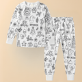 Noelle | Kids Christmas Pajama Set | Holiday Print Sleepwear-Kids Pajama-Pick NewYork