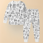 Noelle | Kids Christmas Pajama Set | Holiday Print Sleepwear-Kids Pajama-Pick NewYork