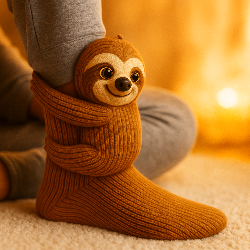 Finn | Unisex Animal Socks | Winter Home Socks-Socks-Pick NewYork