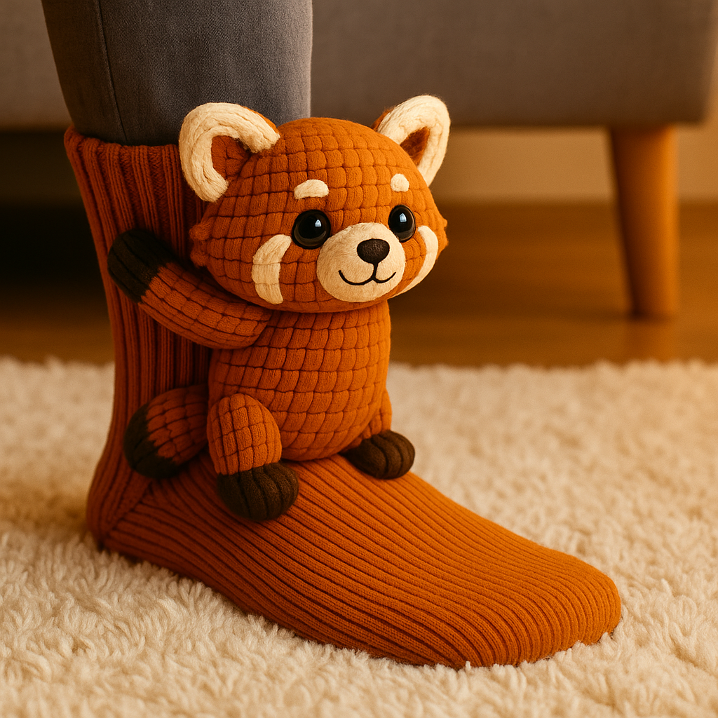 Finn | Unisex Animal Socks | Winter Home Socks-Socks-Pick NewYork
