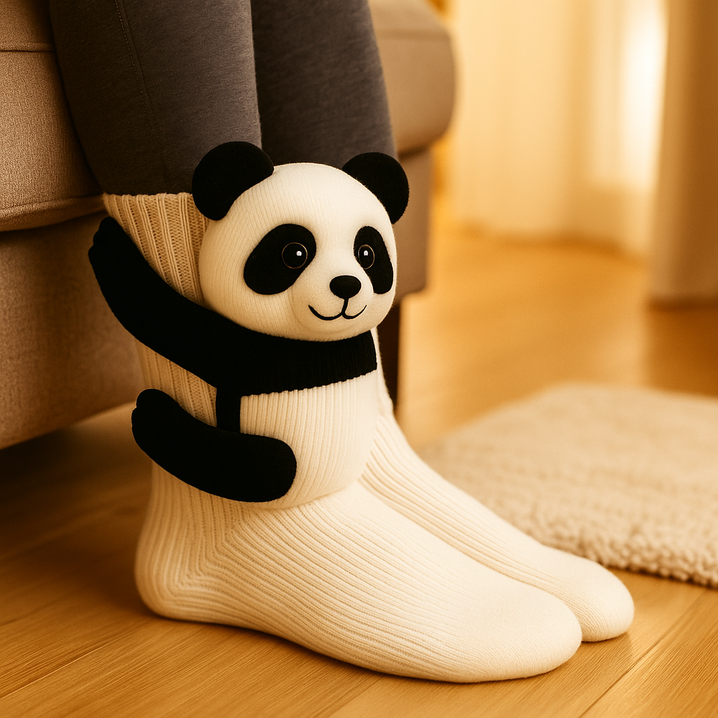 Finn | Unisex Animal Socks | Winter Home Socks-Socks-Pick NewYork