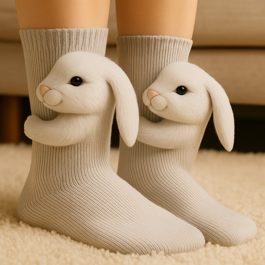 Finn | Unisex Animal Socks | Winter Home Socks-Socks-Pick NewYork