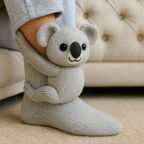 Finn | Unisex Animal Socks | Winter Home Socks-Socks-Pick NewYork