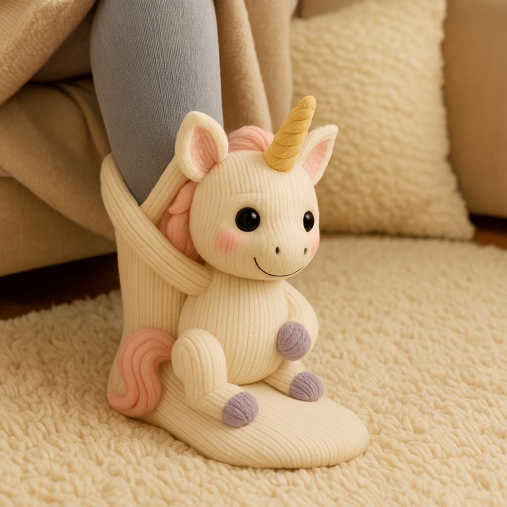 Finn | Unisex Animal Socks | Winter Home Socks-Socks-Pick NewYork