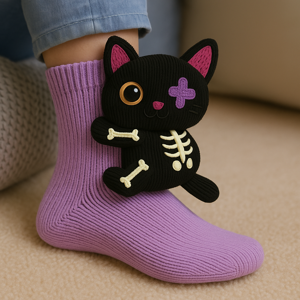Finn | Unisex Animal Socks | Winter Home Socks-Socks-Pick NewYork