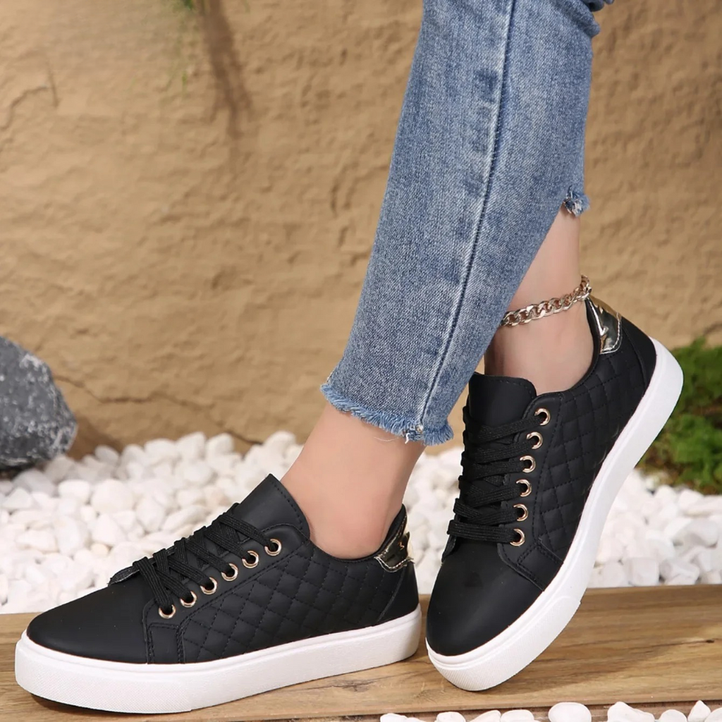 Emma | Women's Lace Up Sneakers | Daily Walking Shoes-Women Shoes-Pick NewYork