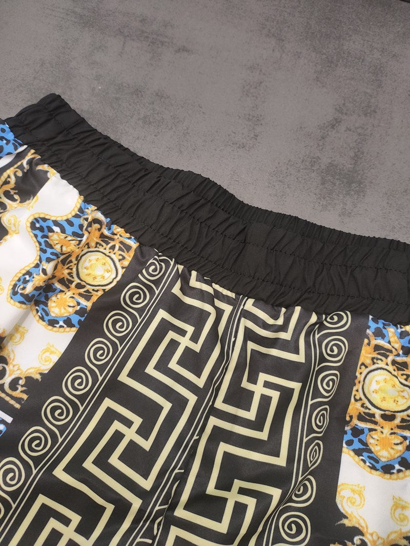 Kai | Men's Hawaiian Two Piece Set | Shirt Shorts Summer-Men Set-Pick NewYork