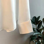 Myra | Women's Long Sleeve Blouse | Office Button Front-Women Blouse-Pick NewYork