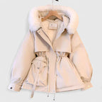 Elena | Women’s Hooded Parka Jacket | Plush Lining Zip Front Winter Wear-Pick NewYork