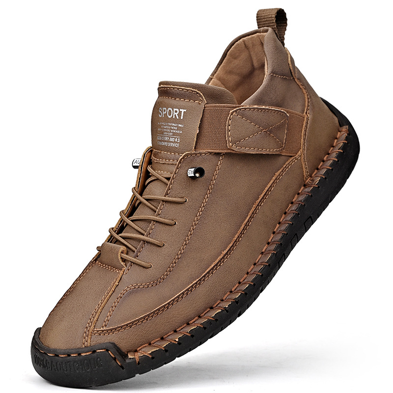 Freya | Women's Lace-Up Sneakers | Stitched Leather-Pick NewYork