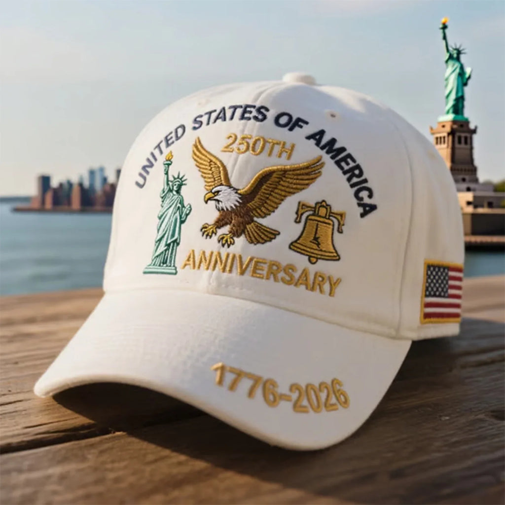 John | Men's Patriotic Baseball Cap | Eagle Embroidery Casual-Baseball Cap-Pick NewYork