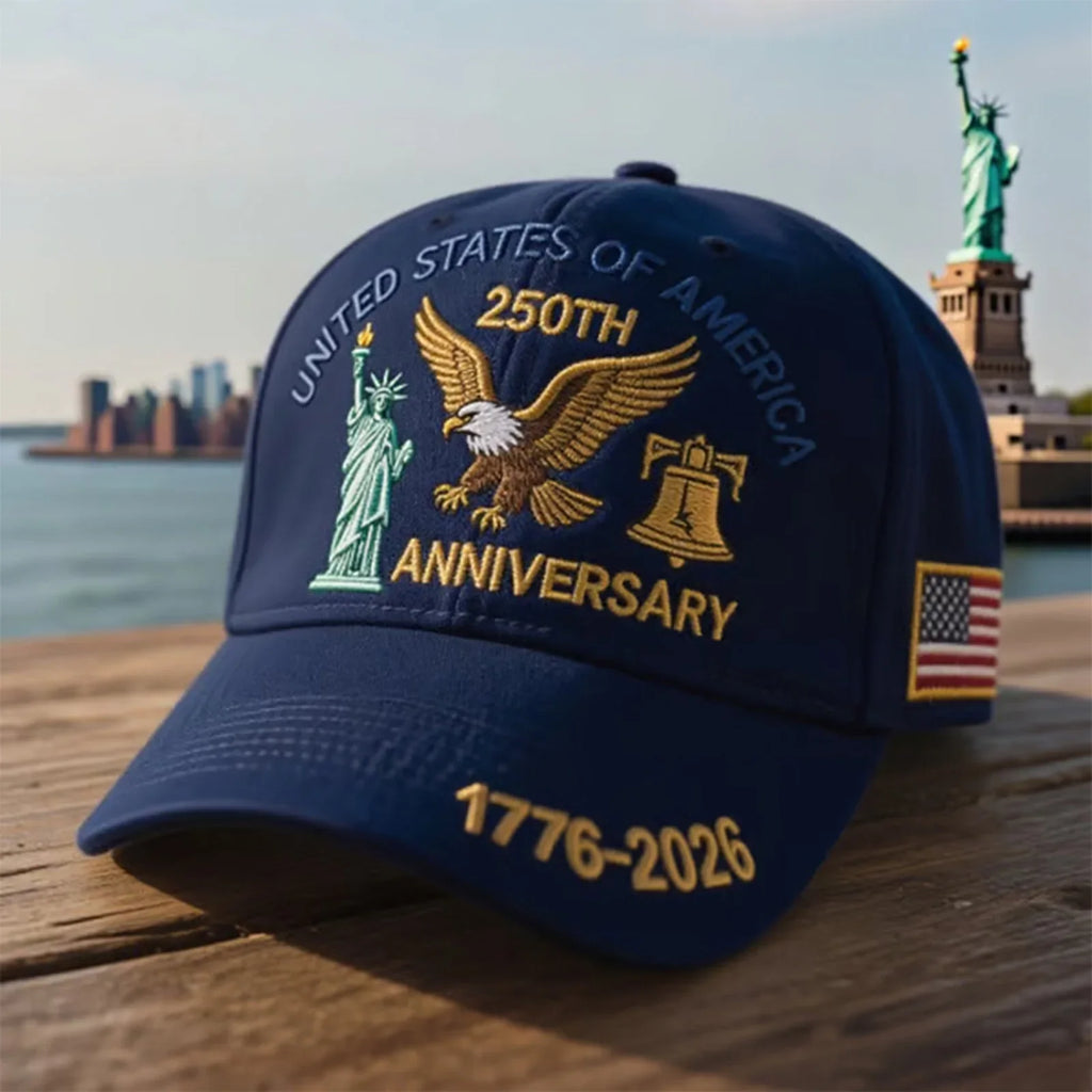 John | Men's Patriotic Baseball Cap | Eagle Embroidery Casual-Baseball Cap-Pick NewYork