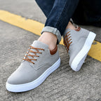 Cas | Men's Canvas Sneakers | White Sole Casual-Men Shoes-Pick NewYork