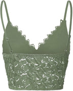 Ava | Women's Mesh Crop Top | Spaghetti Strap Summer-Women Top-Pick NewYork