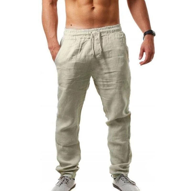 Mason | Men's Casual Pants | Drawstring Summer-Men Pants-Pick NewYork
