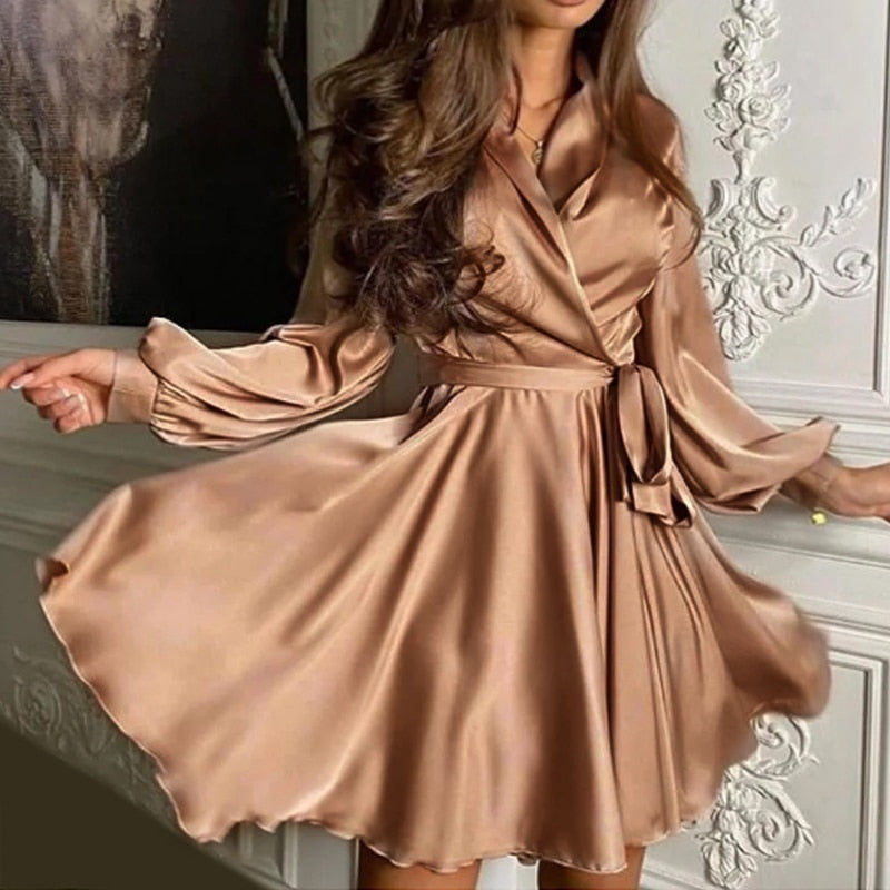 Sasha | Women's Satin Midi Dress | Sleeveless Occasion-Women Dress-Pick NewYork