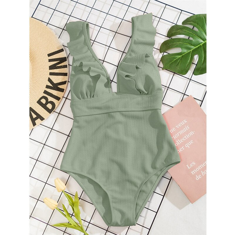 Sienna | Women's One Piece Swimsuit | Boho Print Beachwear-Women Swimsuit-Pick NewYork