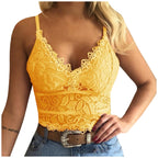 Ava | Women's Mesh Crop Top | Spaghetti Strap Summer-Women Top-Pick NewYork