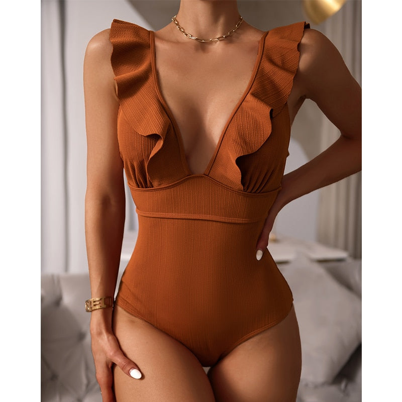 Sienna | Women's One Piece Swimsuit | Boho Print Beachwear-Women Swimsuit-Pick NewYork