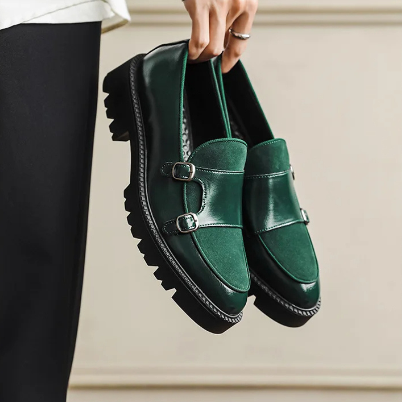 Kate | Women's Monk-Strap Loafers | Double Buckle-Pick NewYork