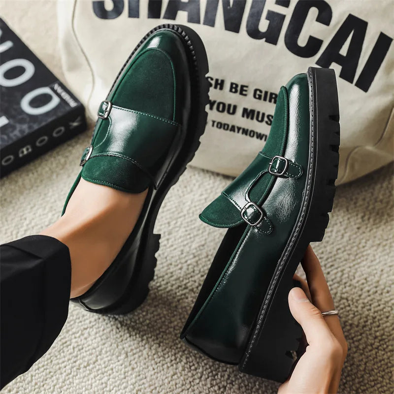 Kate | Women's Monk-Strap Loafers | Double Buckle-Pick NewYork