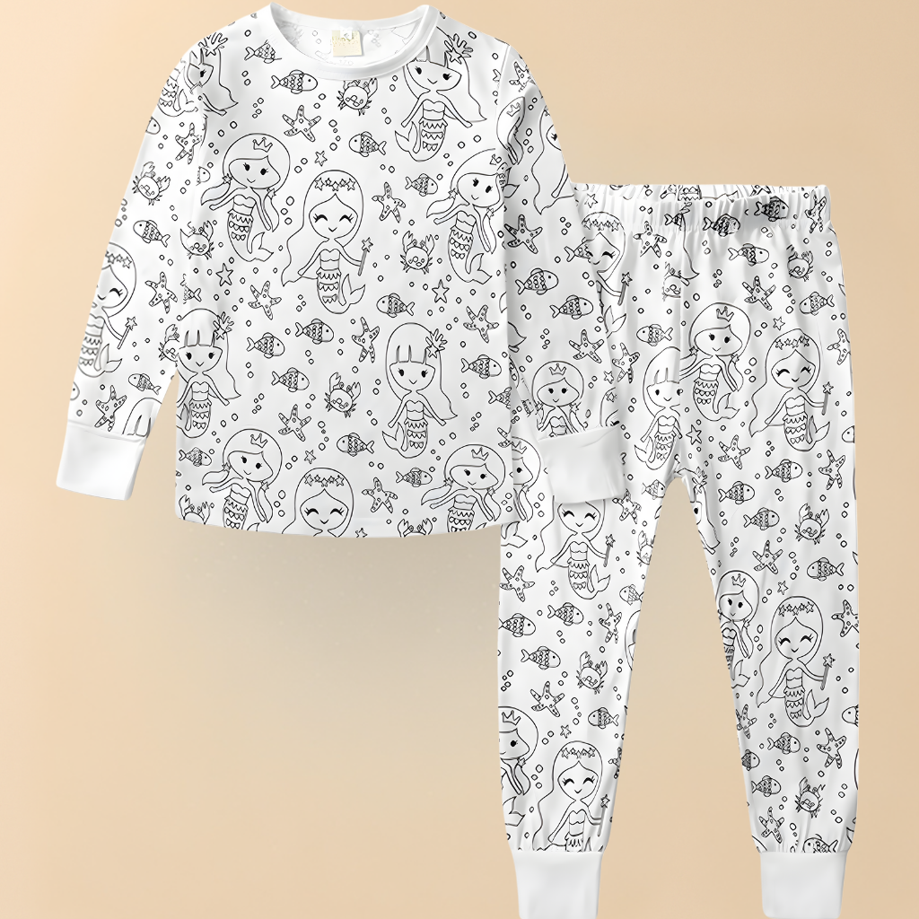 Noelle | Kids Christmas Pajama Set | Holiday Print Sleepwear-Kids Pajama-Pick NewYork