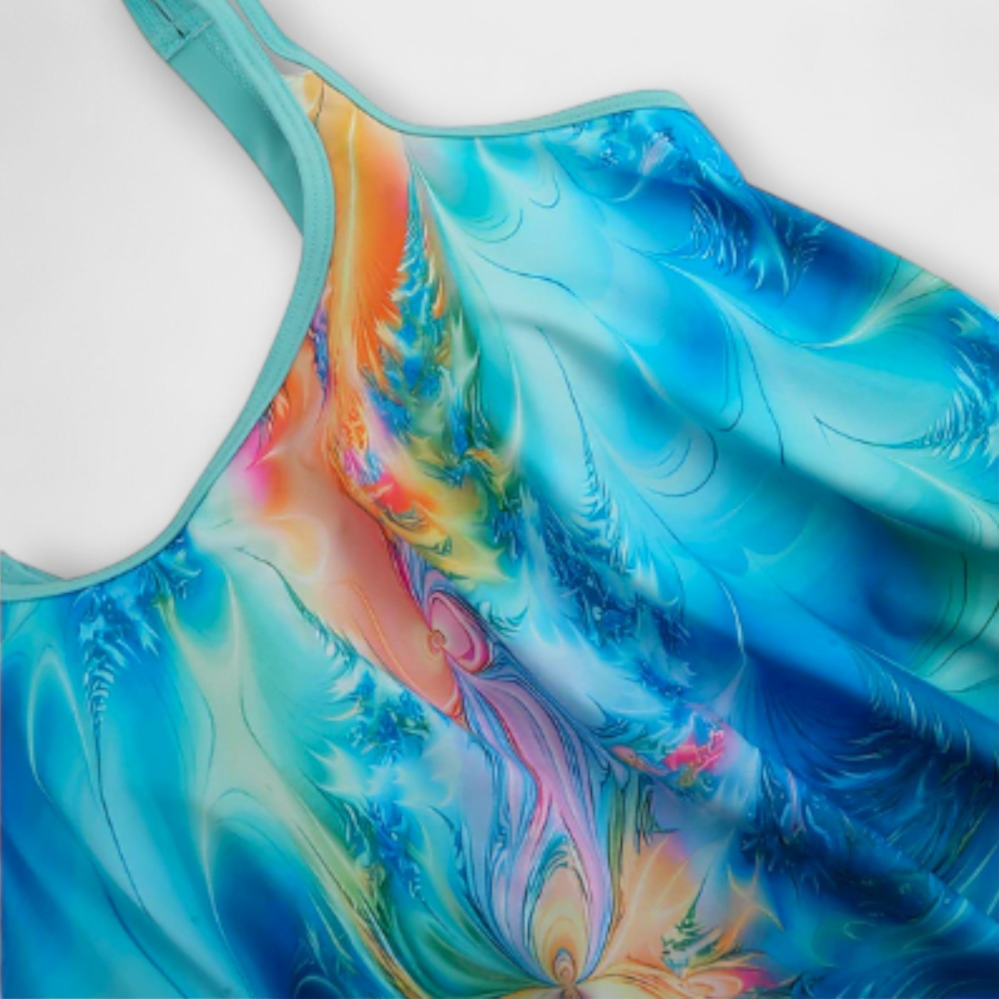 Daisy | Women's Printed Tankini Set | Tummy Control Two Piece-Women Swimsuit-Pick NewYork
