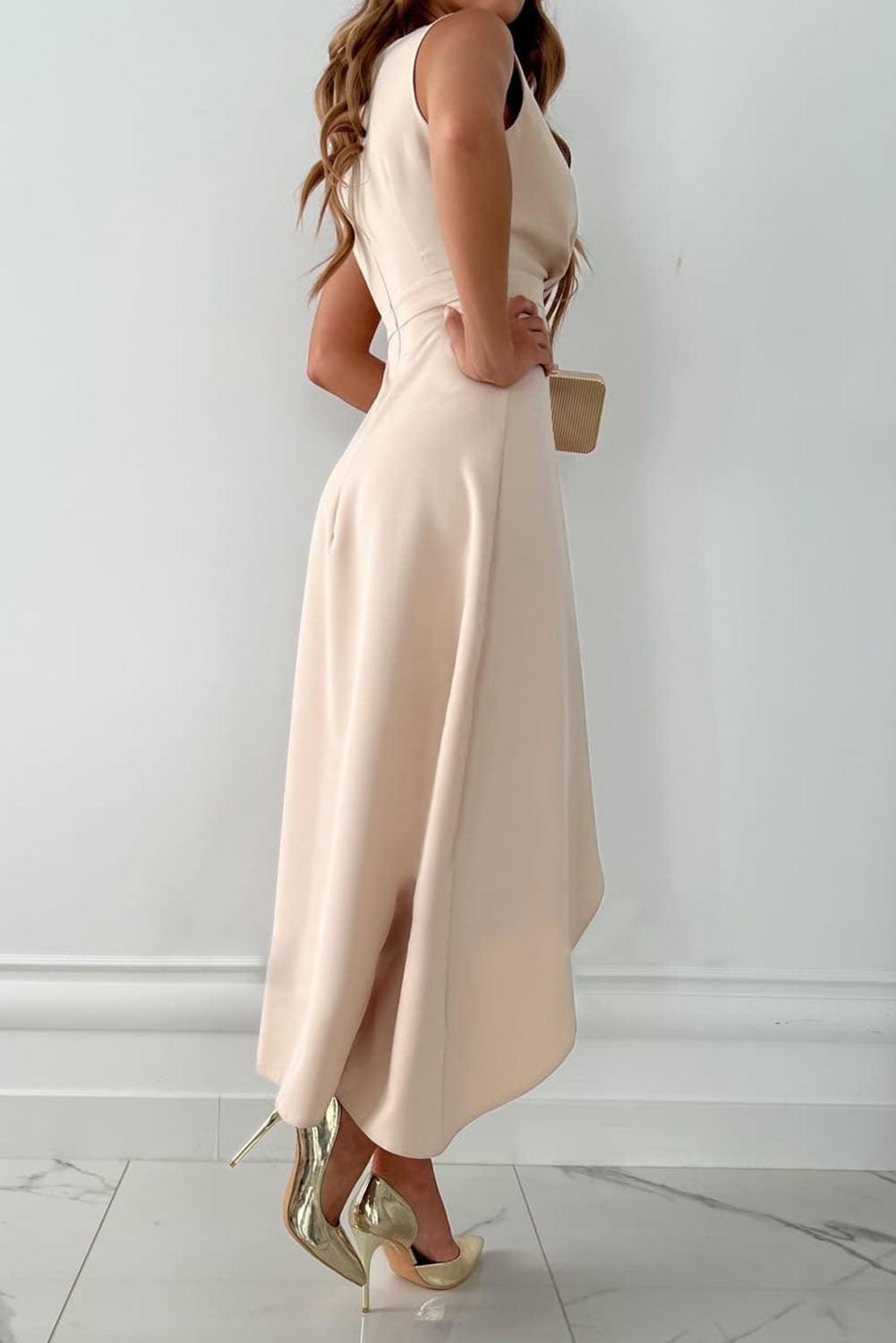 Elizabeth | Women's Asymmetrical Dress | Cocktail Occasion-Women Dress-Pick NewYork